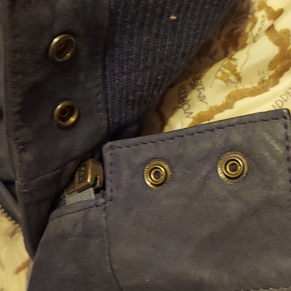 Men's size Large Suede Leather Jacket - Picture 5 of 5